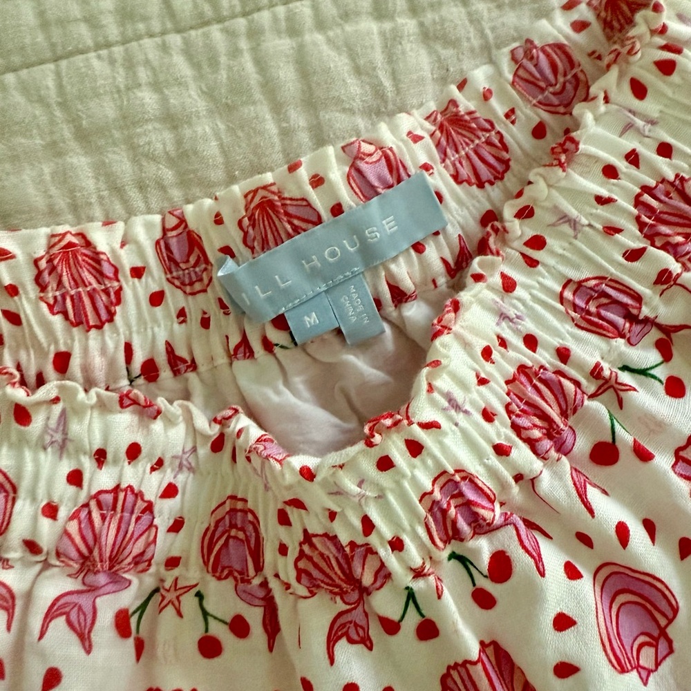 Hill House The Paz Mermaid linen two piece matching set - Picture 4 of 11